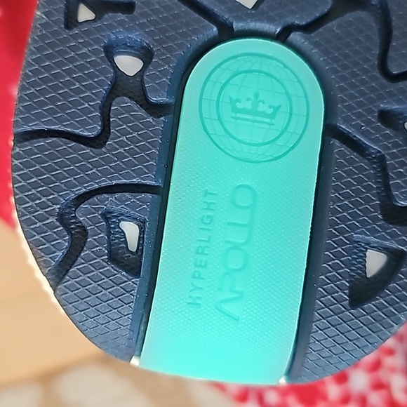 PETER MILLAR NWT sneakers size 5.5 NWT Hyperlight Apollo, turquoise, foam insole - Picture 8 of 16